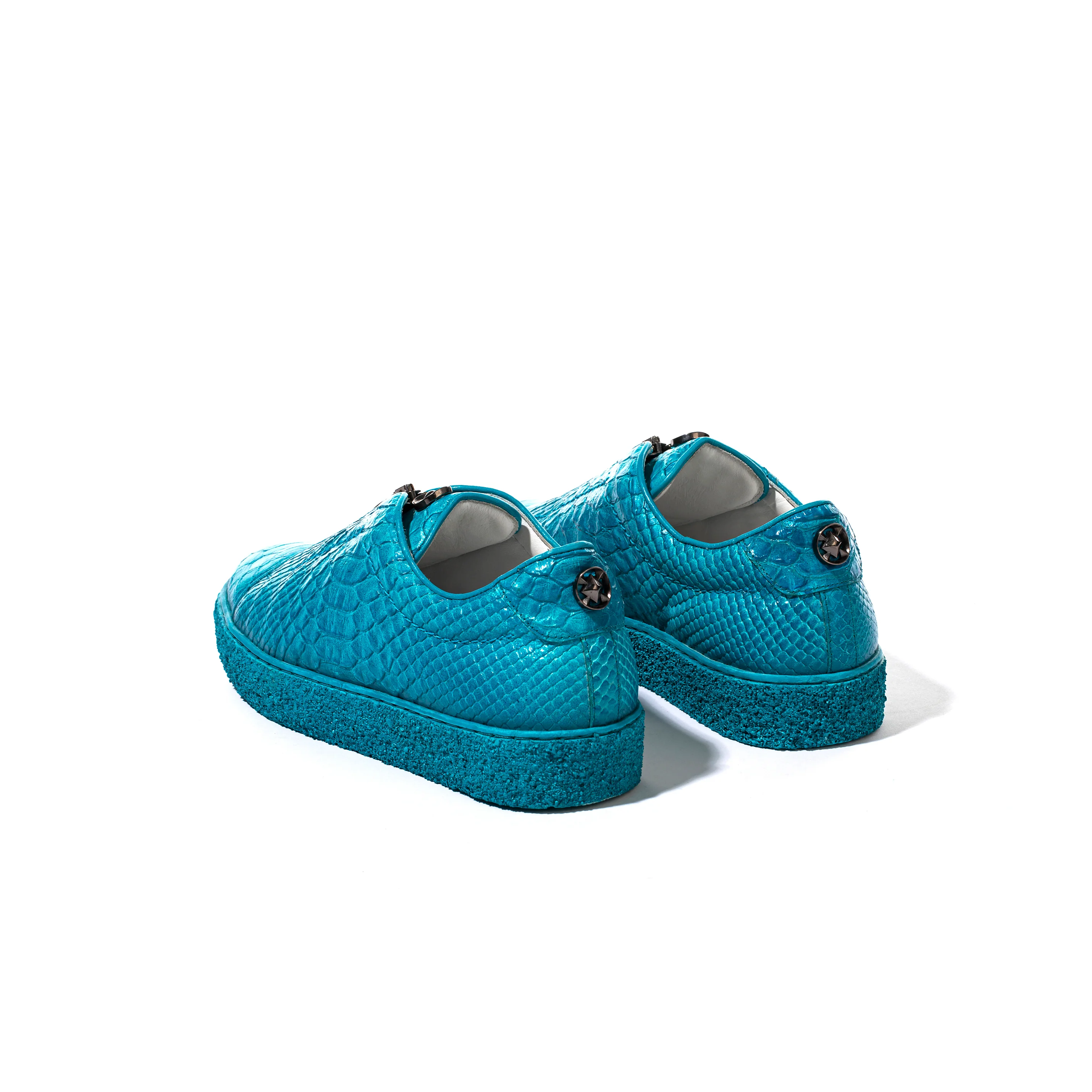 SNEAKER ONIX PYTON TURQUESA - Image 3