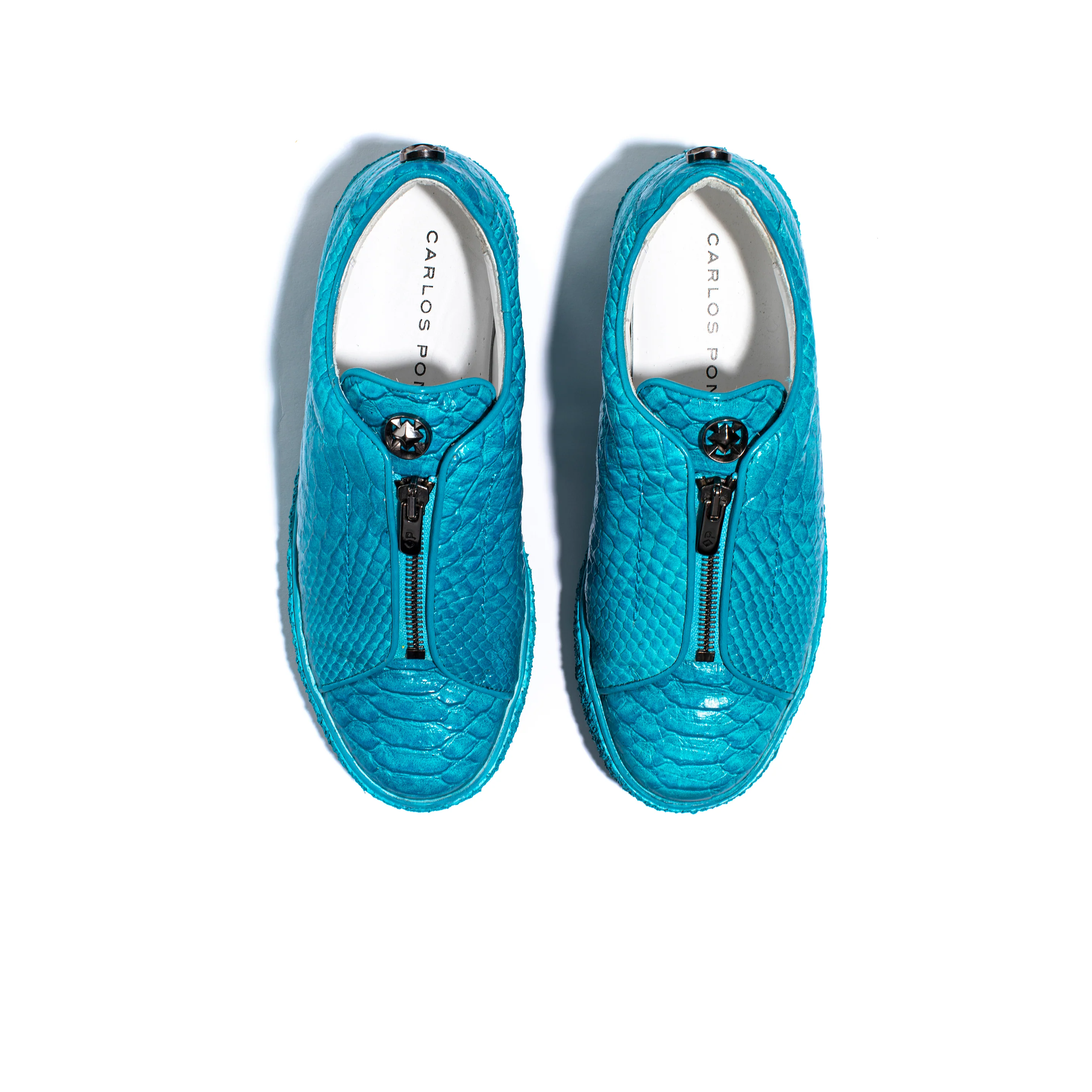 SNEAKER ONIX PYTON TURQUESA - Image 4