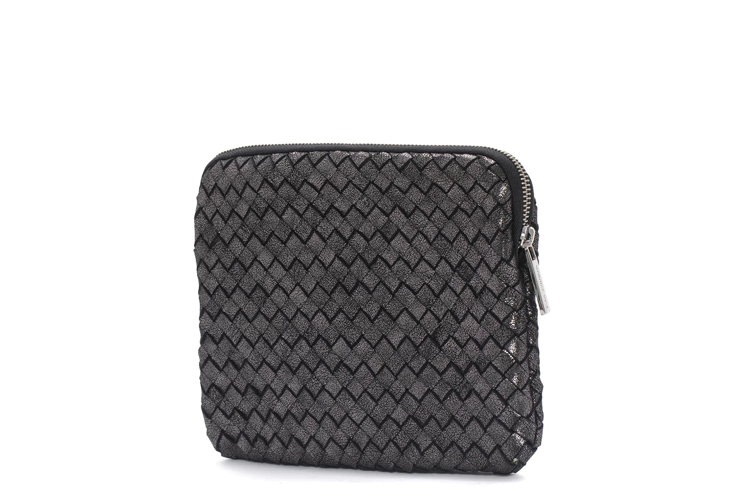 BOLSO DE MANO V015 TRENZADO CARUSSO ANTRACITA - Image 3