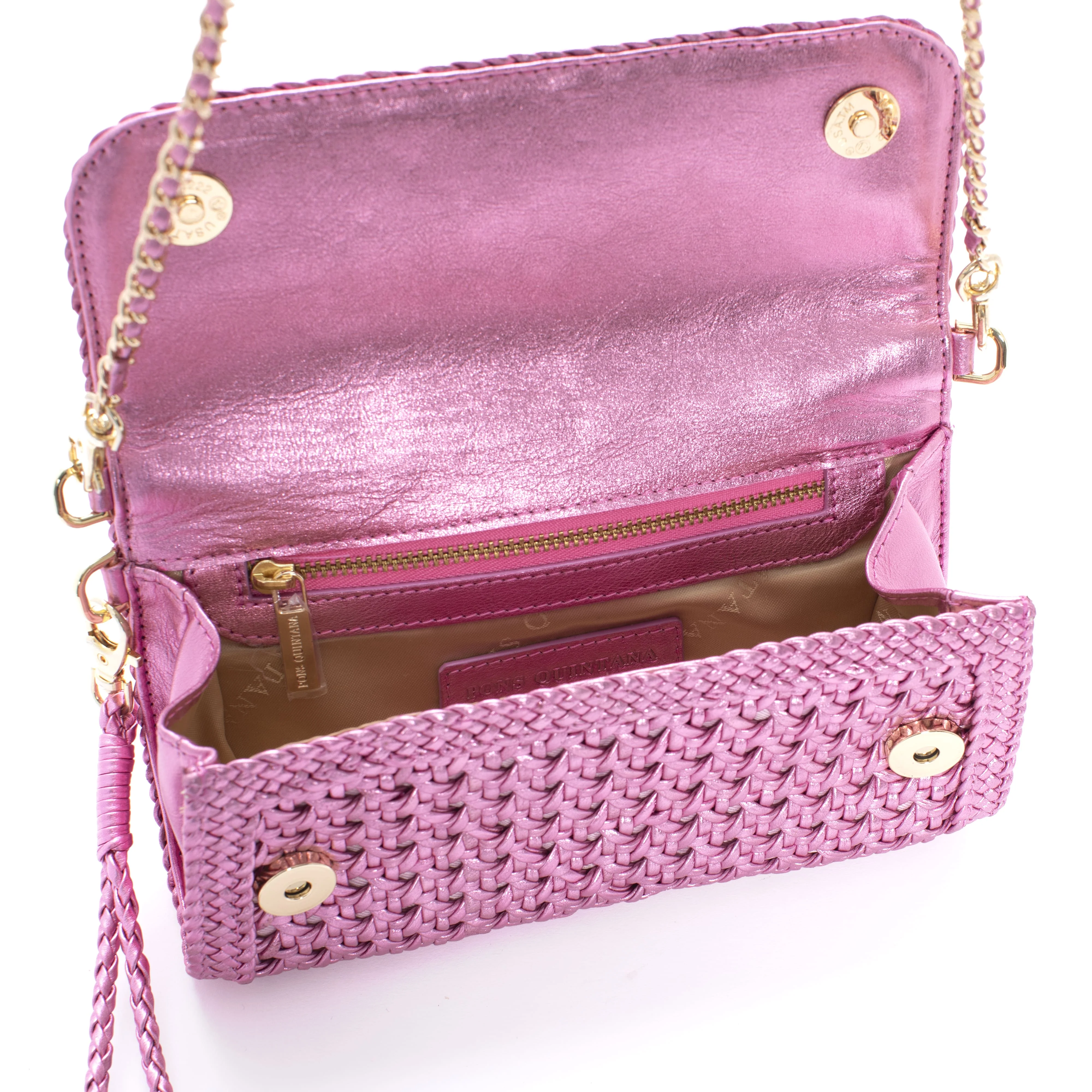 BOLSO DE MANO V153 METAL MALVA - Image 3
