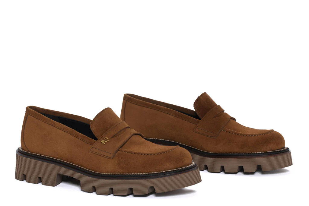 ZAPATO PLANO JENNY VELOUR TOFFE - Image 2