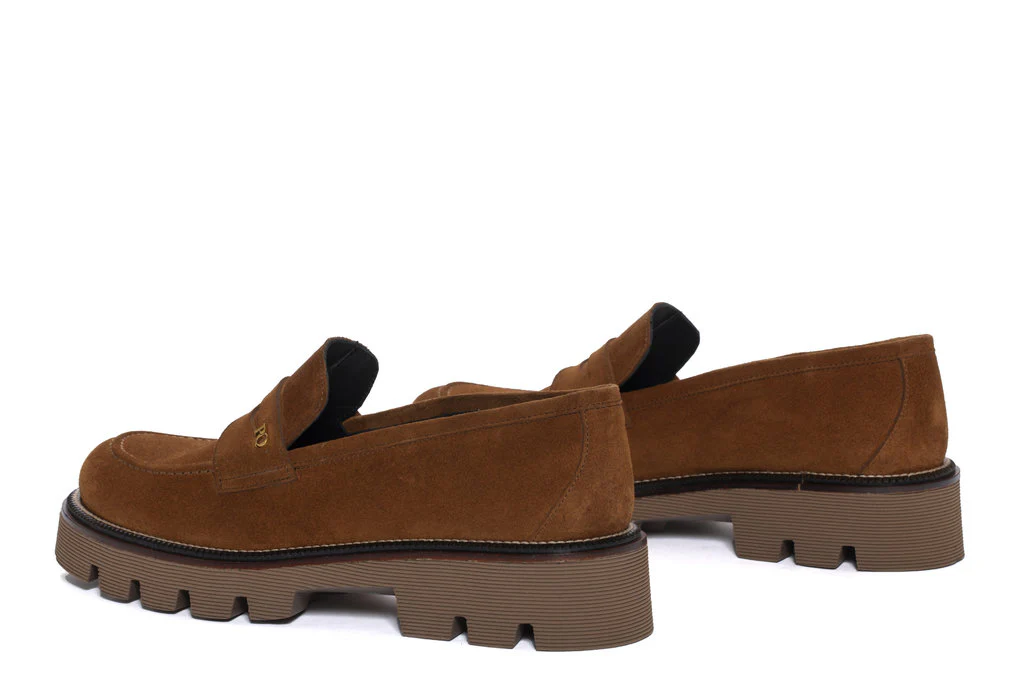 ZAPATO PLANO JENNY VELOUR TOFFE - Image 3